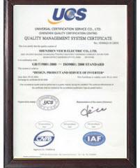 Giấy chứng nhận ISO 9001: 2000